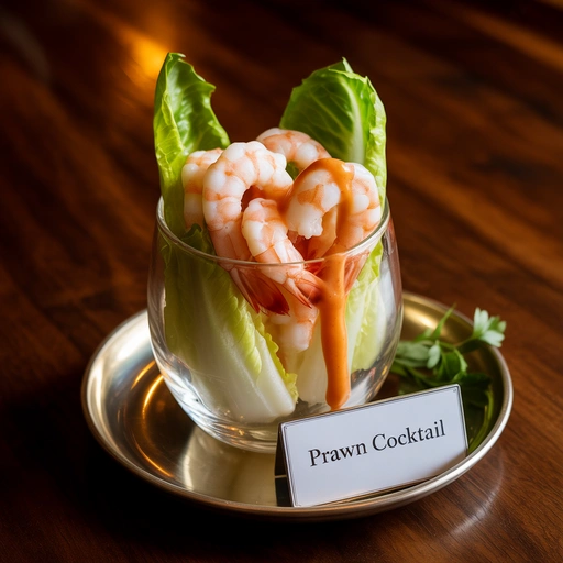 虾鸡尾酒